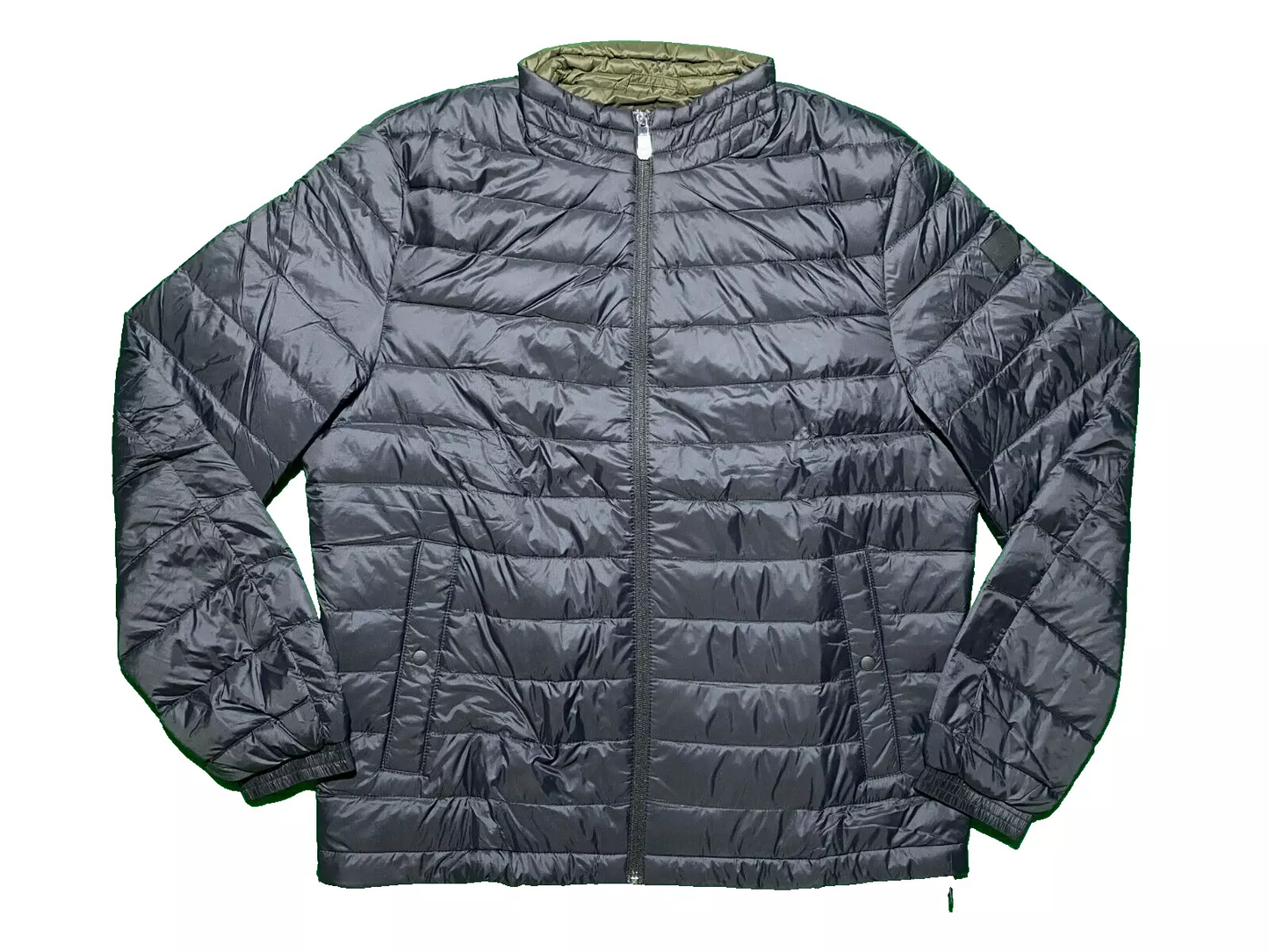 Hugo Boss Mens Jacket 2XL Navy Packable Down Water Repellent Canvas Chorus