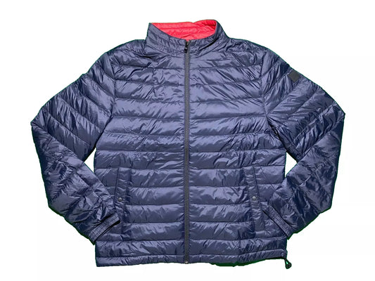 Hugo Boss Mens Jacket XL 2XL Navy Packable Down Water Repellent Canvas Chorus