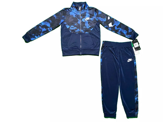Nike Tracksuit Kids 6 Years Therma Dri Fit Insulated Elastic Waist Multicolor