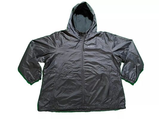 Columbia Womens XXXL Black Flash Forward Windbreaker Water Repellent Lightweight