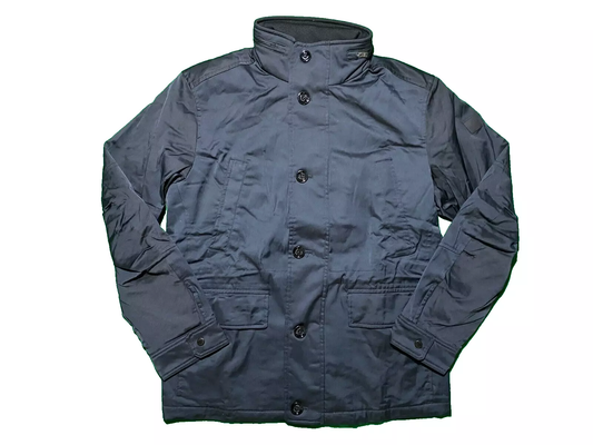 Hugo Boss Cento1 Coat Navy Blue XL Primaloft insulation Button up front placket