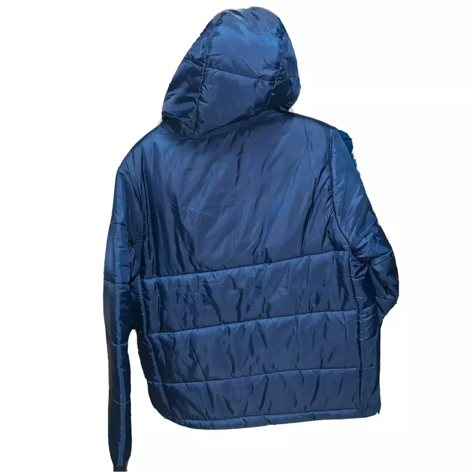 Tommy Hilfiger Women Jacket Small Navy Blue Small Sport Hoodie Down Insulated