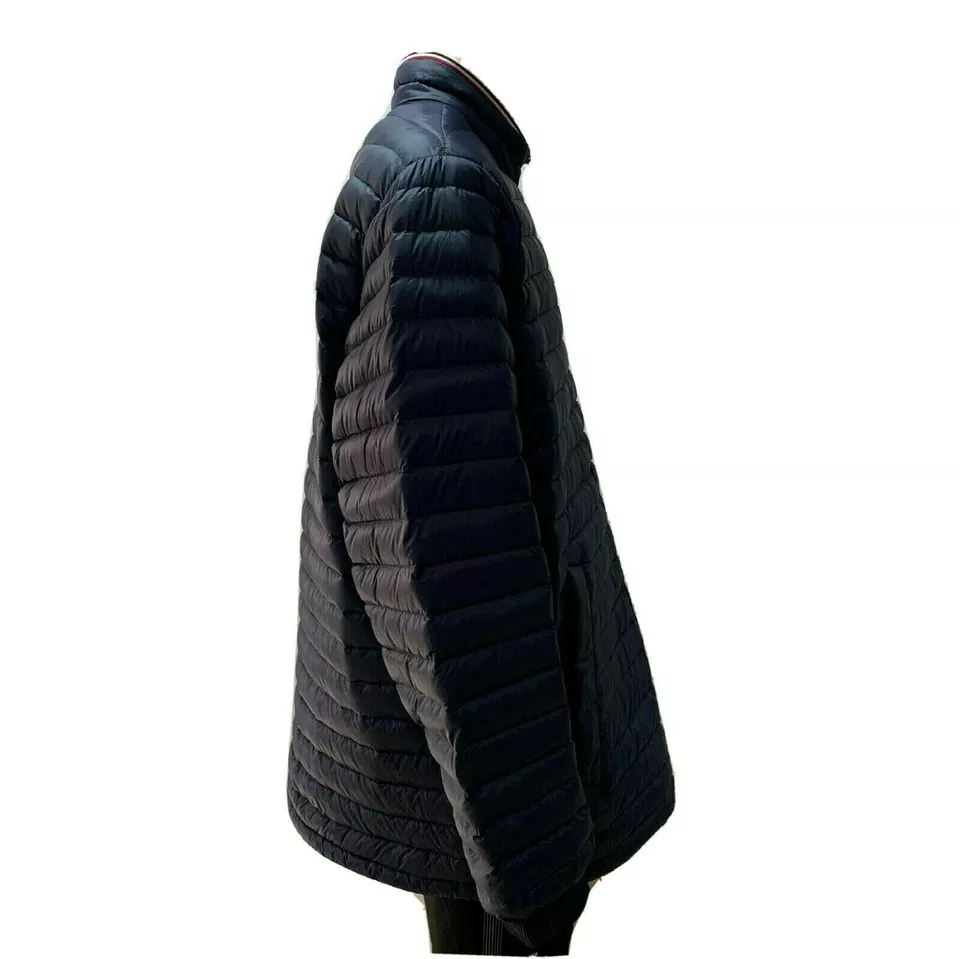 Tommy Hilfiger Mens Puffer Jacket 2XL Navy Blue Core Packable Down MW0MW12720