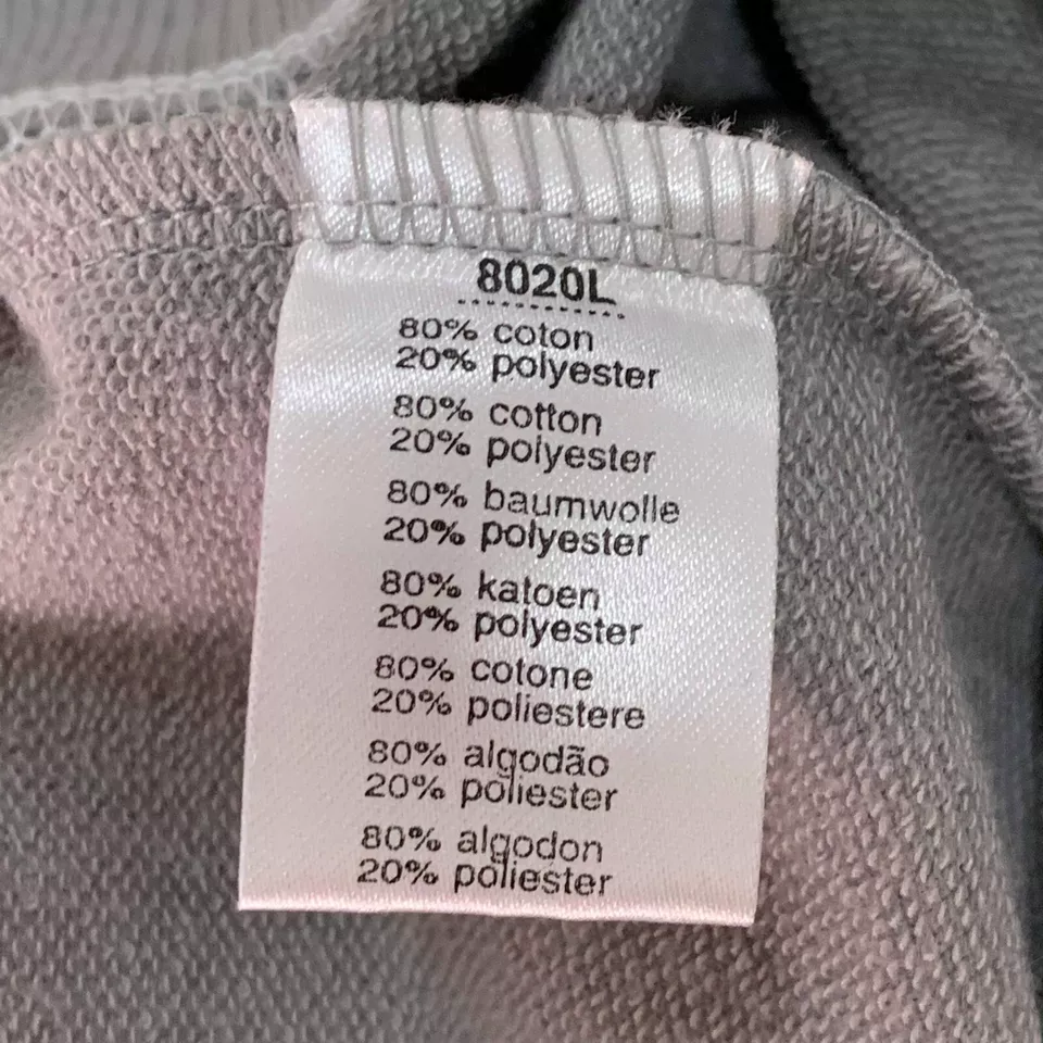 Lacoste Mens Vest Sweatshirt XL Gray Blue Hooded Sleeveless Cotton