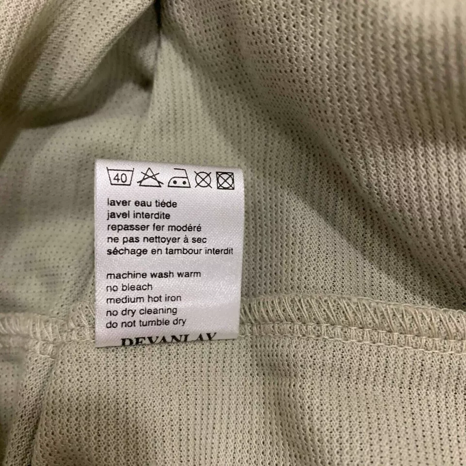 Lacoste Sport Mens T Shirt M Green Crew Neck Waffle Knit Textured Cotton
