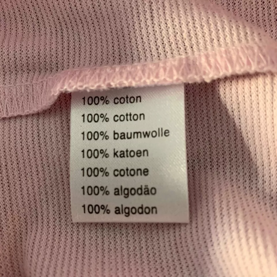 Lacoste Sport Mens T Shirt Large Fr 6 Pink Crew Neck Waffle Knit Textured Cotton