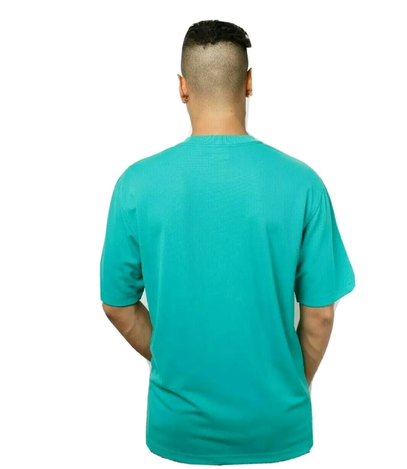 Lacoste Mens T Shirt Medium Fr4 Green Sport Tennis Breathable Big Crocodile Logo