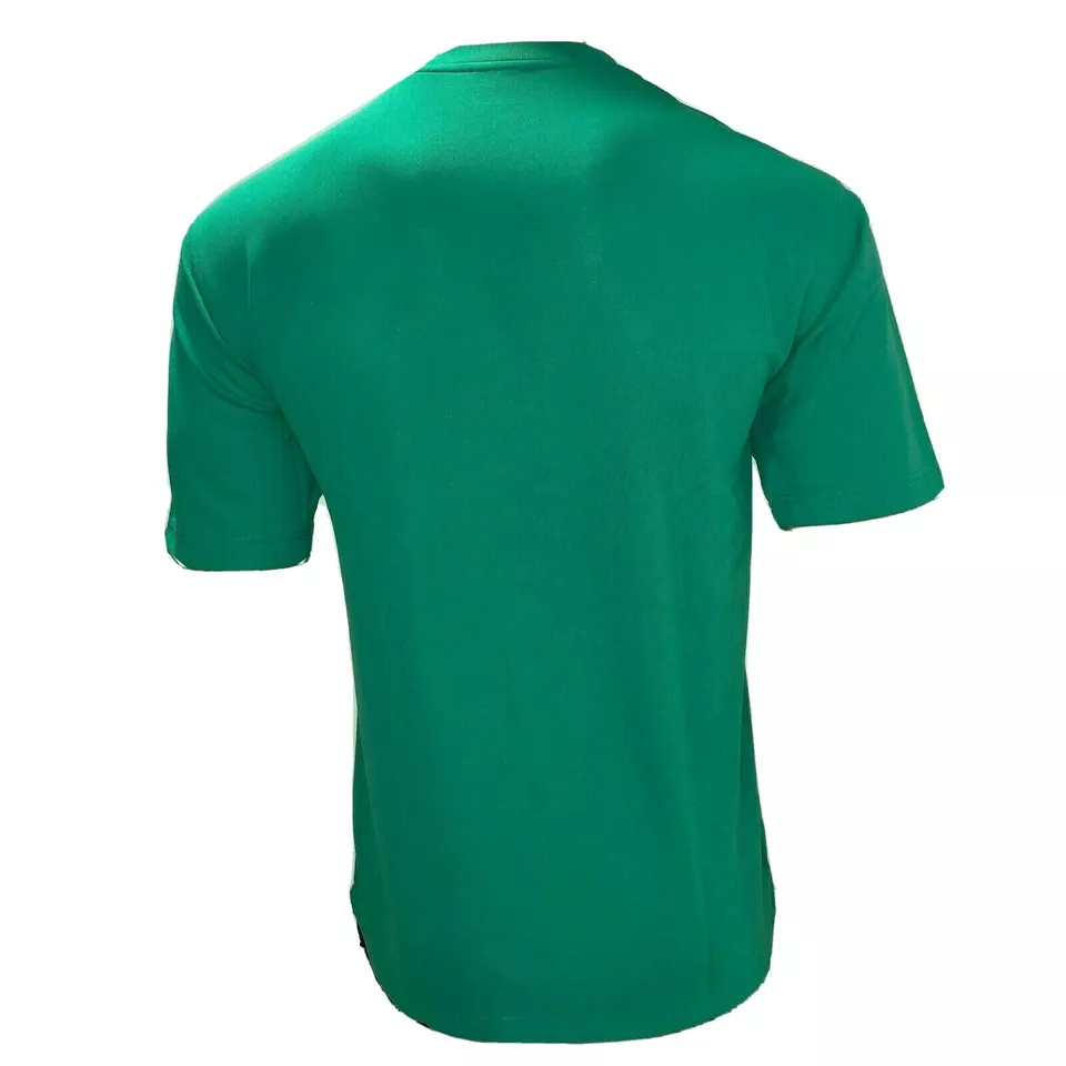 Lacoste Mens T Shirt Medium Fr4 Green Sport Tennis Breathable Big Crocodile Logo