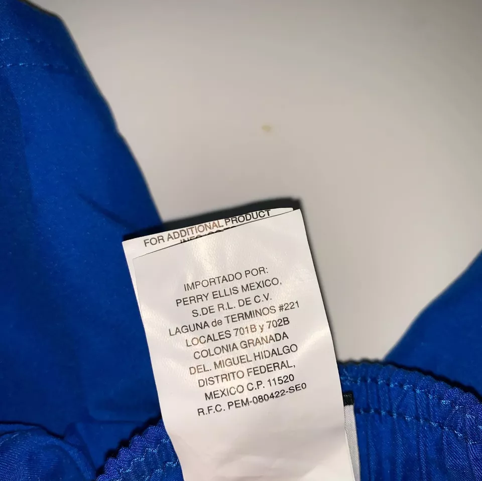 Nike Kids Boys Swimming Trunks Small Blue Pocket Waistband Drawstring 8 9 Yrs