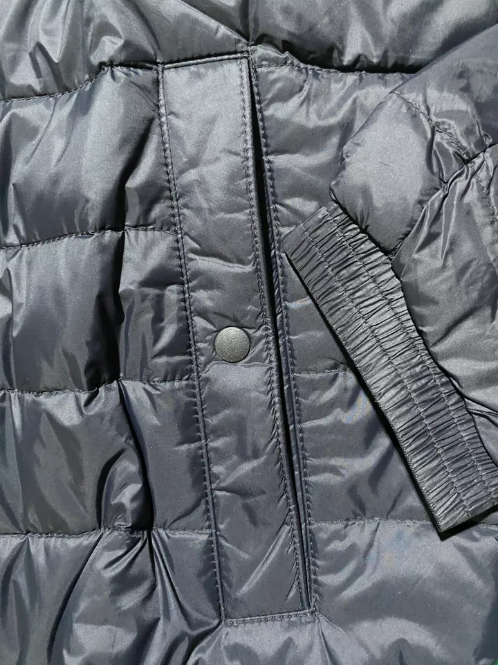 Hugo Boss Mens Jacket 2XL Navy Packable Down Water Repellent Canvas Chorus