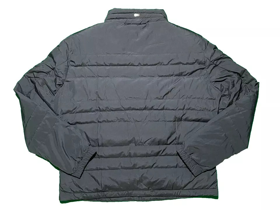 Hugo Boss Mens Jacket Windbraker Green Label Sport 2XL Black Lightweight Zipper