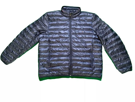 Tommy Hilfiger Men Navy Blue XXL XXXL Packable Jacket Puffer Insulated Recycled