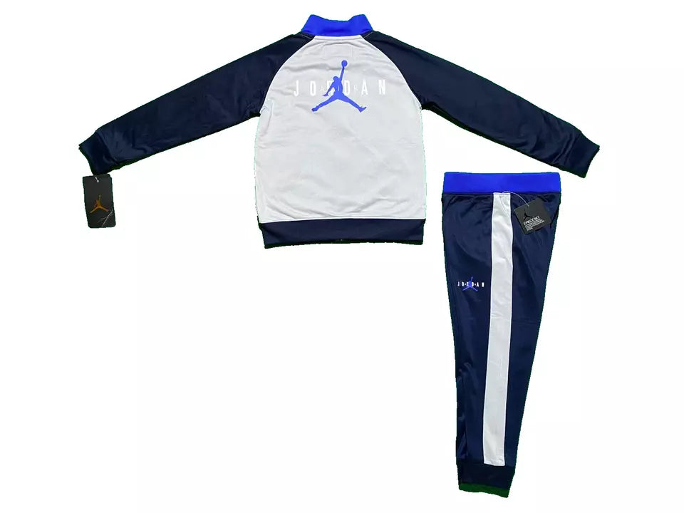 Nike Air Jordan Boy 2pc 3 4 Years Jogging Set Tracksuit Blue White 4 Insulated