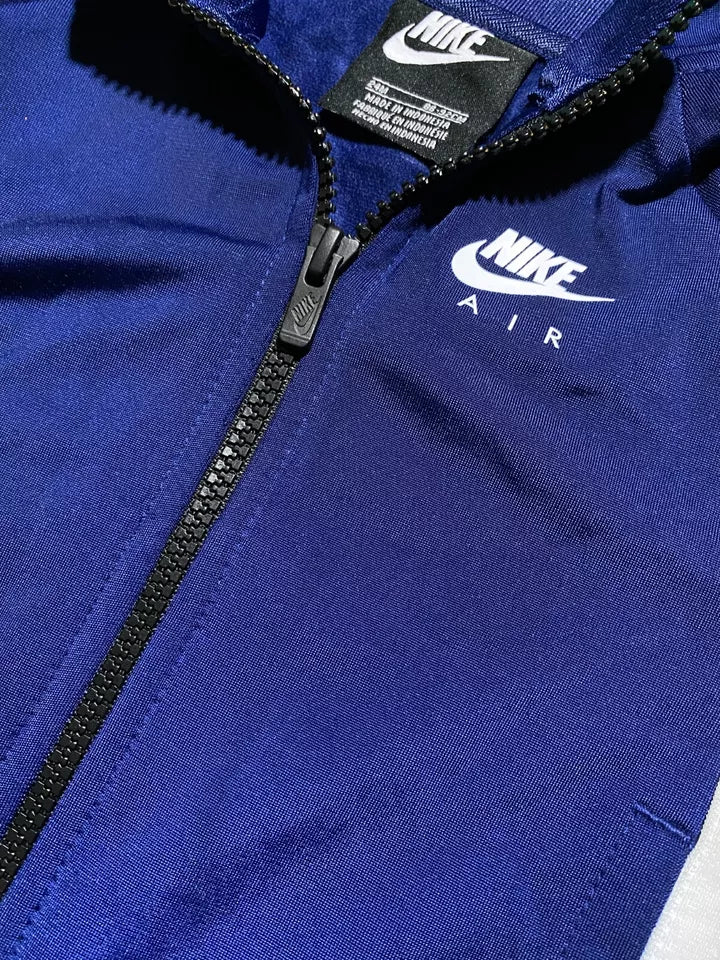 Nike Air Boys Tracksuit 18 24 Months Pants 2 Piece Set Blue White Black Knit