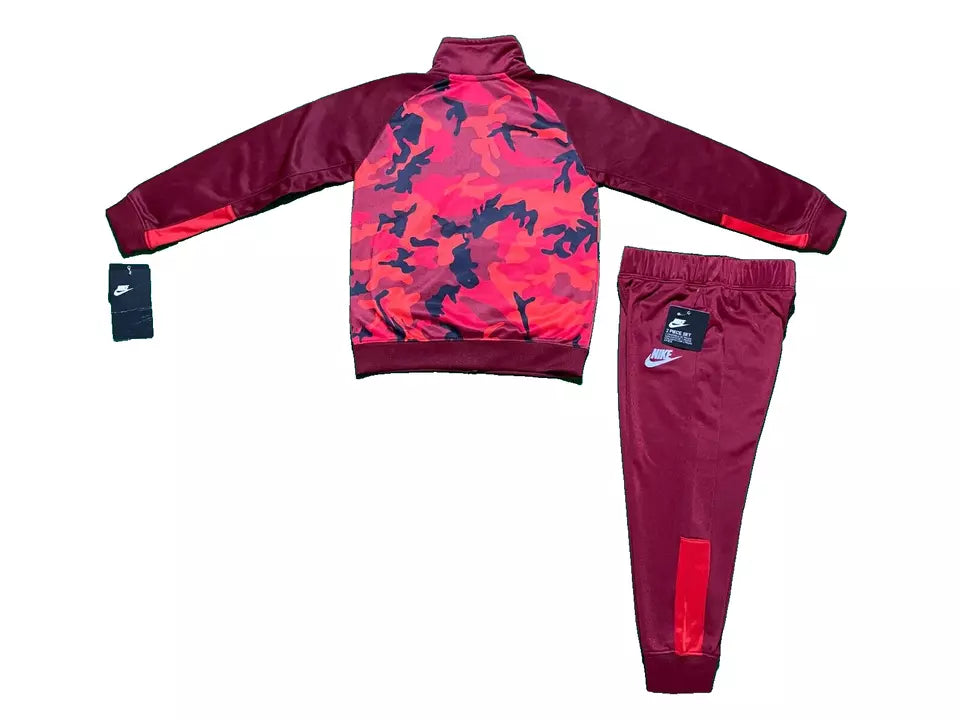 Nike Tracksuit Kids 3 4 Years Therma Dri Fit Insulated Elastic Waist Multicolor
