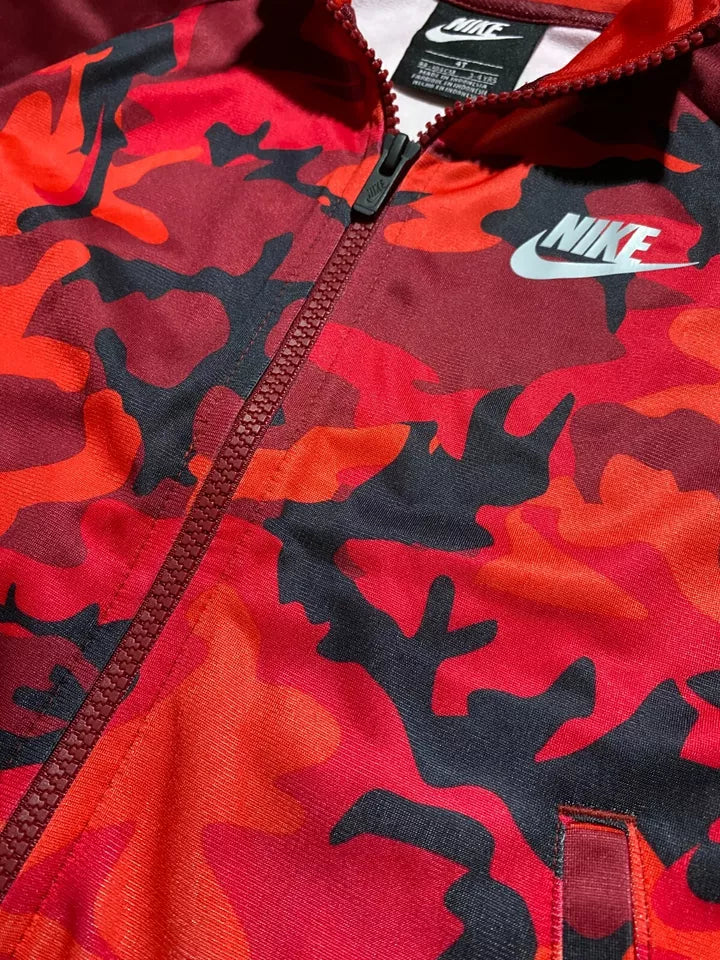 Nike Tracksuit Kids 3 4 Years Therma Dri Fit Insulated Elastic Waist Multicolor