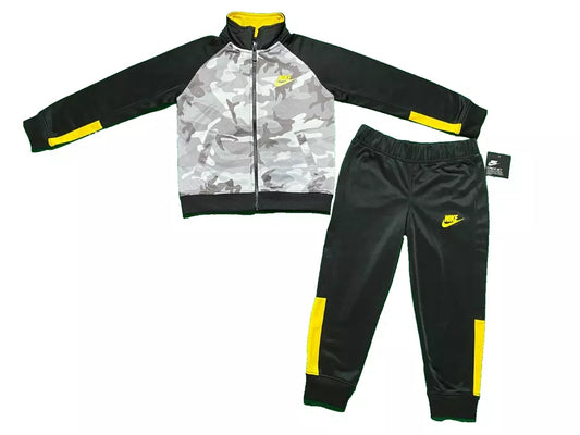 Nike Tracksuit Kids 3 4 Years Therma Dri Fit Insulated Elastic Waist Multicolor