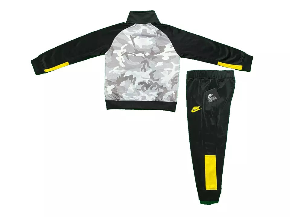 Nike Tracksuit Kids 3 4 Years Therma Dri Fit Insulated Elastic Waist Multicolor