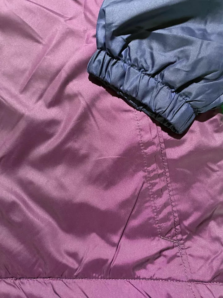 Columbia Womens Small Purpel Navy Flash Forward Windbreaker Water Repellent